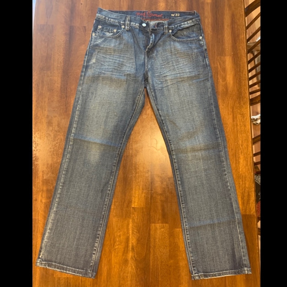 Men’s RED CAMEL jeans 32x32 medium blue